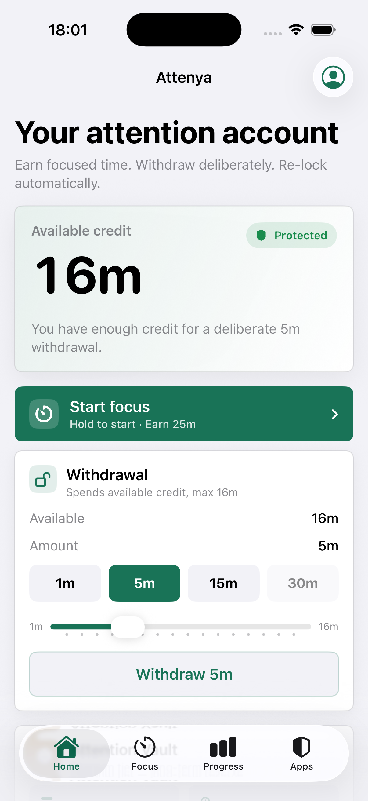 Attenya Free — Classic theme